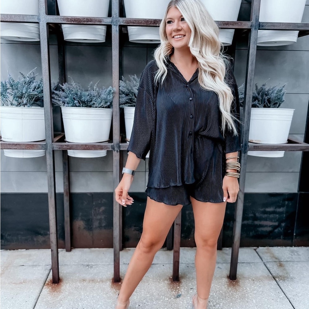 Black two piece set
